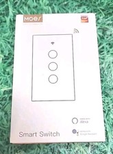 Interruptor Inteligente Moes Touch Single Live 4 Gang Branco WRS-US4-L-WH WiFi Pólo Único comprar usado  Enviando para Brazil