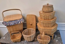 Lot longaberger baskets for sale  Powder Springs