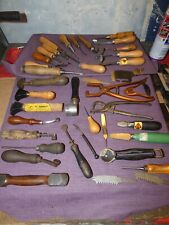 Leather workers tools for sale  BROMYARD