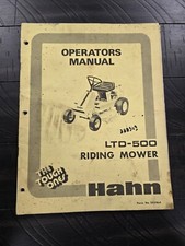 Hahn gravely ltd for sale  Massillon