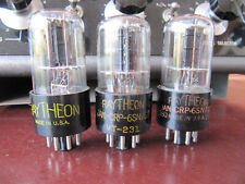 6sn7 raytheon tubes usato  Italia