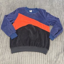 Usado, Antigo Cascao Suéter Casual Masculino M Colorblock Pulôver de Veludo Feito nos EUA Casual Anos 80 comprar usado  Enviando para Brazil