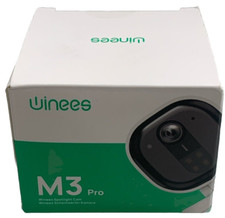 Câmera de segurança doméstica interna/externa Winees M3+ 4MP branca com holofote 4CCT comprar usado  Enviando para Brazil