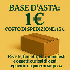 Pacco sorpresa misterioso usato  Italia