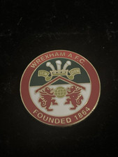 Large wrexham badge for sale  WALSALL