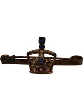 Crown brooch pin for sale  DARTFORD