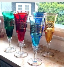 Vintage bunte gläser gebraucht kaufen  Geesthacht