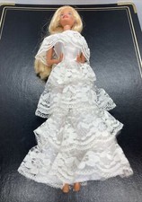 Vintage 1966 Barbie Twist N Turn com Vestido de Renda Branco comprar usado  Enviando para Brazil