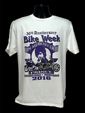 Camiseta Prince RIP 2016 Bike Week roxa chuva rap camiseta motociclista tamanho G *RARA* comprar usado  Enviando para Brazil
