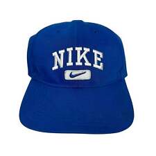 Gorra vintage Nike Y2K gorra azul gancho y lazo, usado segunda mano  Embacar hacia Argentina