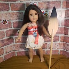 Boneca American Girl Moana réplica colar Disney vestido remo recondicionado, usado comprar usado  Enviando para Brazil