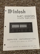 Vintage mcintosh 2205 for sale  Torrance