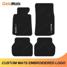 LOGOTIPO forros tapetes de assoalho de carro de veludo tapete luxo para BMW 5 Series E39 1995-2004, usado comprar usado  Enviando para Brazil