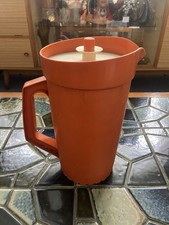 Jarro Tupperware Vintage Laranja 800-15 70’s-80’s Jarro Tupperware Plástico Laranja comprar usado  Enviando para Brazil