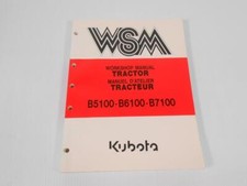 Wsm kubota b5100 d'occasion  Expédié en Belgium