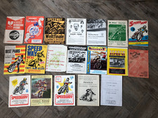Speedway programmes foreign for sale  POOLE
