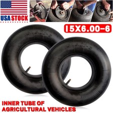 2 peças pneu cortador de grama 15x6.00-6 tubo interno 15X6-6, 15X6x6, 15/6x6 válvula TR13 comprar usado  Enviando para Brazil