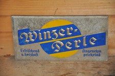 Altes reklameschild 50er gebraucht kaufen  Limbach-Oberfrohna