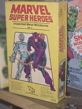 conjunto de miniaturas de metal Marvel Super Heroes Vintage Grenadier TSR, 1984, Homem-Aranha comprar usado conjunto de miniaturas de metal Marvel Super Heroes Vintage Grenadier TSR, 1984, Homem-Aranha comprar usado  Enviando para Brazil