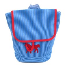 Mochila HERMES Kids colarinho caval mochila de lona azul 12" x 8" x 4" comprar usado  Enviando para Brazil