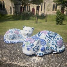 Blue white ceramic for sale  IPSWICH