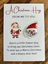 Christmas pocket hug for sale  WARWICK