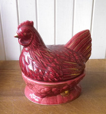 Terrine poule faïence d'occasion  Boulogne-sur-Mer