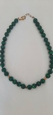 Collana girocollo malachite usato  Taranto