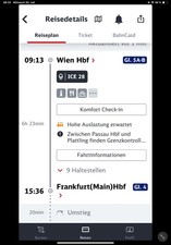 Zugticket bahnticket deutsche gebraucht kaufen  Wörrstadt