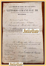 Diploma decreto militare usato  Bari