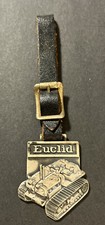 Vintage Euclid TC-12 Trator de Esteira Equipamento Pesado com Pulseira de Couro Chave de Relógio FOB comprar usado  Enviando para Brazil