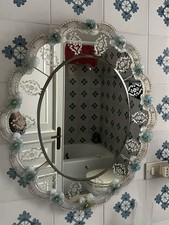 Specchio veneziano vetro usato  Genova