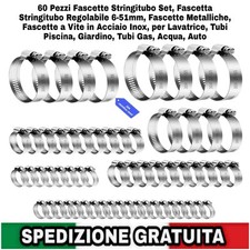 Fascette metalliche stringitub usato  Casapesenna