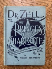 Dr. Zell & the Princess Charlotte By Warren Richardson 1892 1st Ed Supernatural, usado comprar usado  Enviando para Brazil