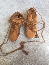 Shoes tan suede for sale  SPALDING