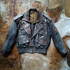 Blouson cuir agneau d'occasion  Asnières-sur-Seine