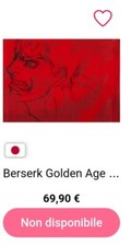 Mangayo berserk artwork usato  Reggio Emilia