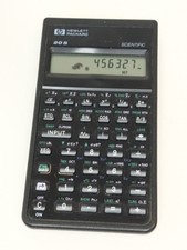 Calculadora científica Hewlett Packard HP 20 S com estojo deslizante testada e funciona usada comprar usado  Enviando para Brazil