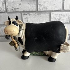 Tábua de giz de vaca vintage de resina decoração de bancada de cozinha 2 lados comprar usado  Enviando para Brazil