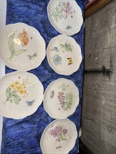 6 pratos de almoço Lenox Butterfly Meadow rabo de andorinha/monarca 9 pol. - borda recortada comprar usado  Enviando para Brazil