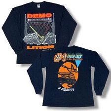 Camiseta masculina Death Grips Demolition preta manga longa tamanho M oficial 'esgotada' comprar usado  Enviando para Brazil
