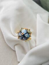 Anello ceramica fiori usato  Salerno