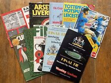 fa cup programmes for sale  LUTTERWORTH