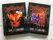 Usado, DESTRUCTION - Live Discharge DVD / CD Set Thrash Metal Slayer Exodus Kreator comprar usado  Enviando para Brazil