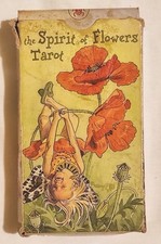 Używany, Tarot Duch Kwiatów, talia używana, brakująca broszura na sprzedaż  PL