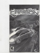 Need For Speed Carbon PS2 Playstation 2 manual apenas autêntico comprar usado  Enviando para Brazil