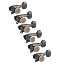 Afinadores de guitarra Gotoh Magnum Lock-Trad 6 em linha, preto cosmo comprar usado  Enviando para Brazil