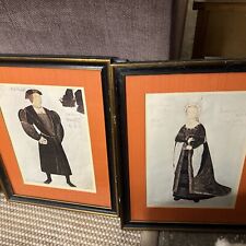 Pair prints costume for sale  SHERBORNE