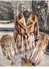 Cappottino visone demi usato  Portici