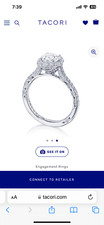 Tacori round bloom for sale  Corpus Christi